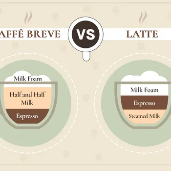 Caffè Breve vs Latte: What's the Difference?