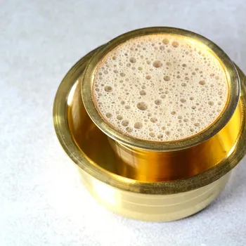 Authentic South Indian Filter Coffee Recipe (Sweet & Frothy!)