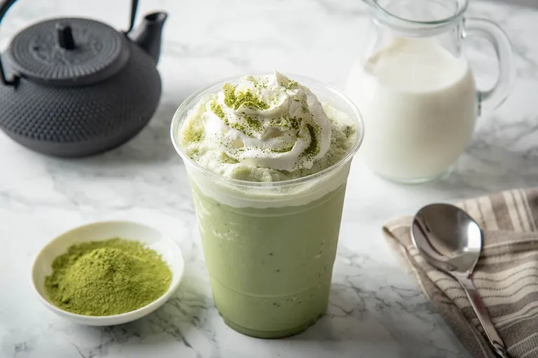 Easy Matcha Frappe Recipe: Tasty Starbucks Dupe