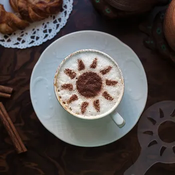 How to Use Coffee Stencils (Easy Latte Art)