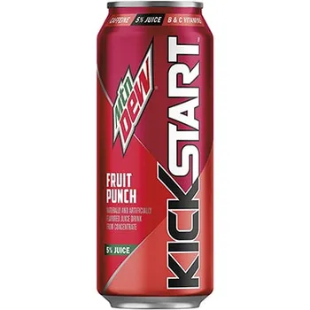 How Much Caffeine Is in Mountain Dew Kickstart? 2026 Breakdown