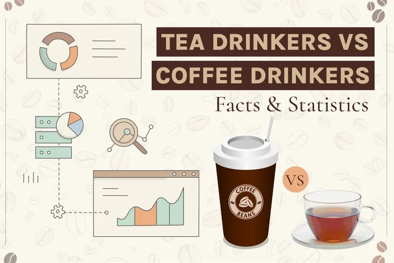Tea Drinkers vs. Coffee Drinkers: 30 Statistics to Know in 2026