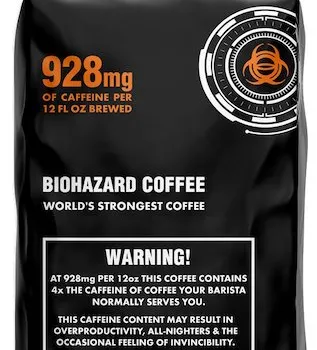 How Much Caffeine Is in Biohazard Coffee? 2026 Breakdown