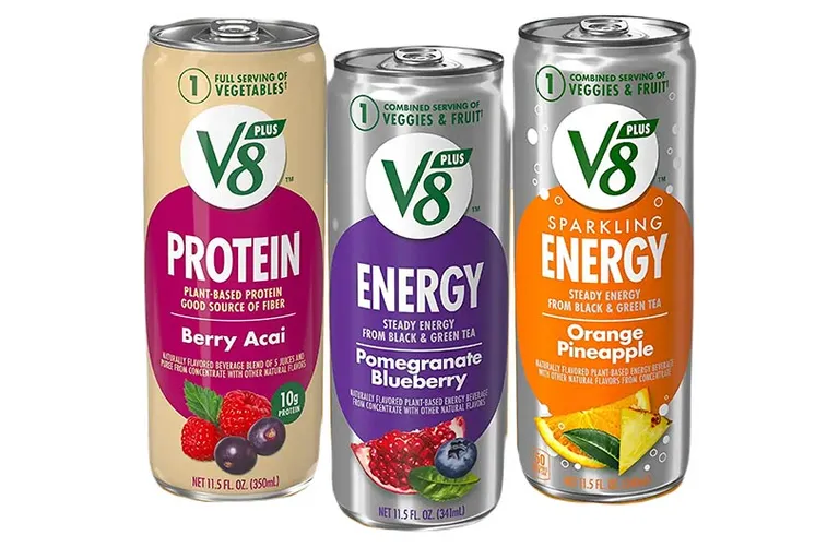How Much Caffeine Is in a V8 +Energy Drink? What to Know!