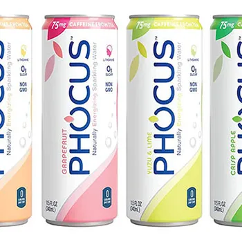 How Much Caffeine Is in Phocus Sparkling Water? What to Know