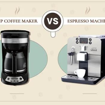Drip Coffee Maker vs Espresso Machine: The Differences Explained