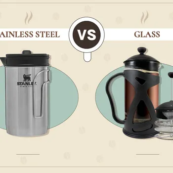 Stainless Steel vs Glass French Press: Which is Better?