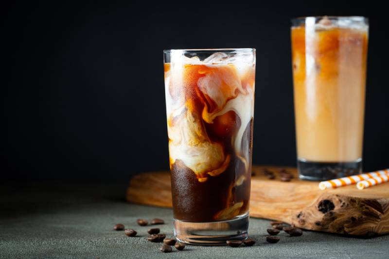 Refreshing-iced-coffee-with-cream