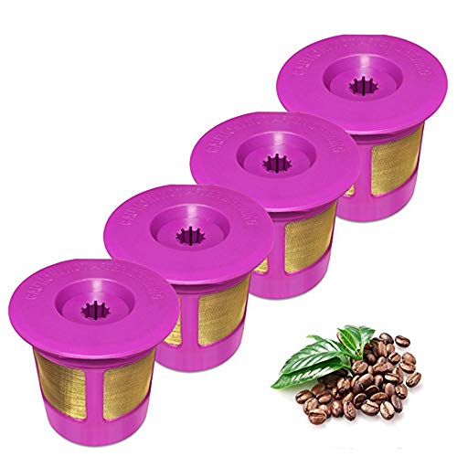 iPartsPlusMore Reusable Gold-Plated Mesh Coffee Filters