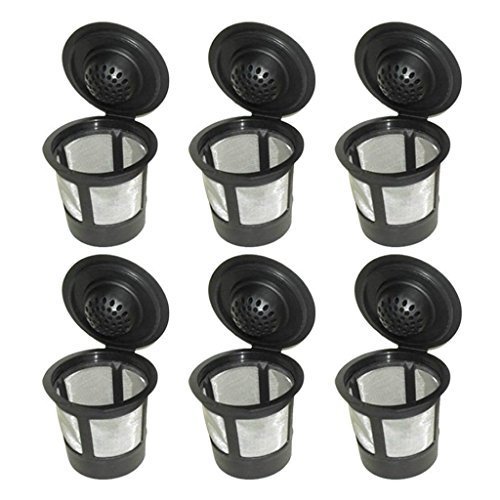 Blendin 6 x Single Reusable Refillable Coffee Pod Filters