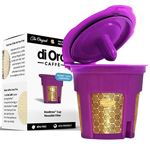 DI ORO - MaxBrew 24K GOLD K-Cup Reusable Filter