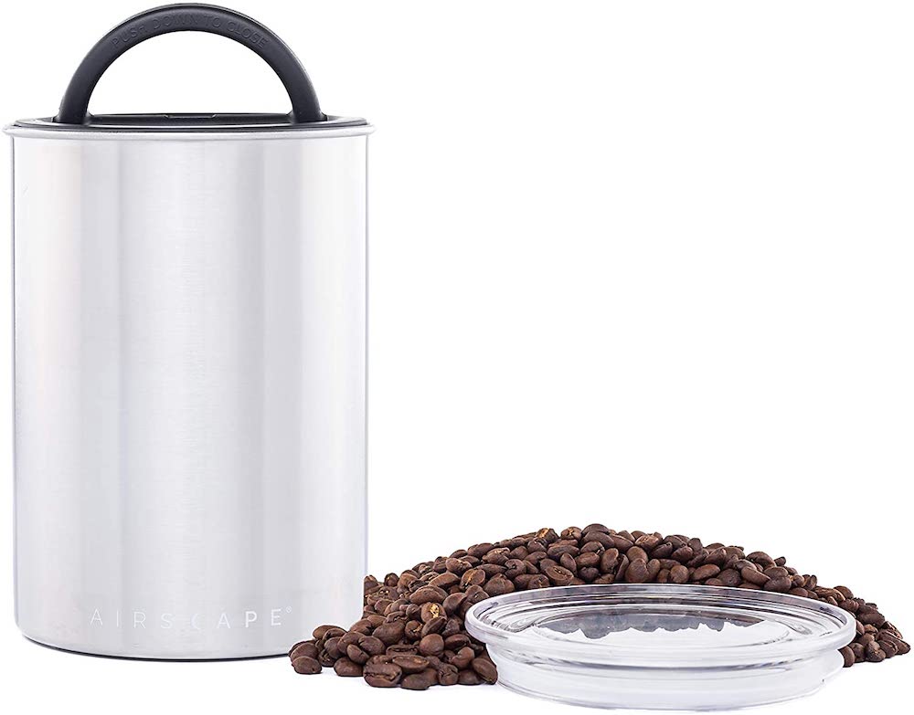 Airscape coffee storage container