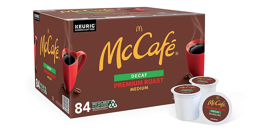 McCafe decaf K-cups