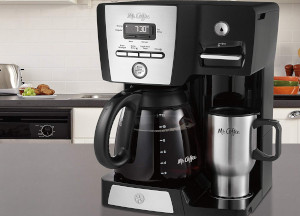 a coffee makers with hot water dispenser