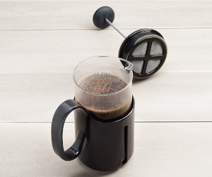 a travel french press mug