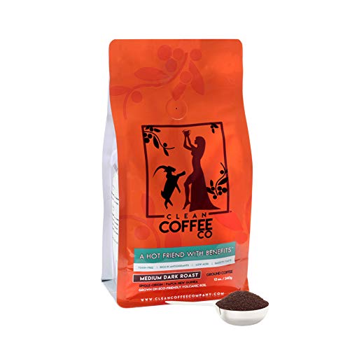 Clean Coffee Co. Ground Coffee, Medium Dark Roast