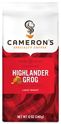 Cameron's Coffee Roasted Ground Coffee Bag, Flavored, Highlander Grog