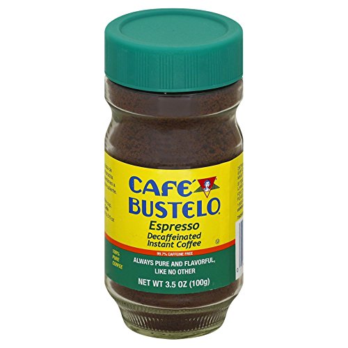 Café Bustelo Espresso Style Instant Decaf Coffee, 3.5 Ounce