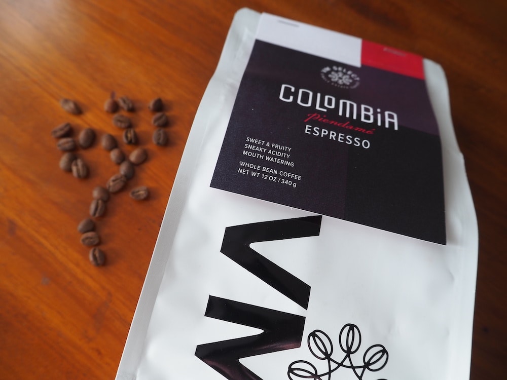 Crema coffee subscription Colombia espresso