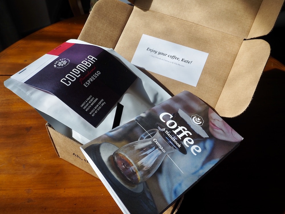 Crema coffee subscription review