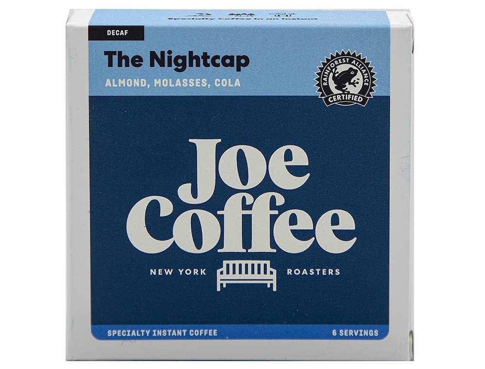 The Nightcap Joe Coffee decaf
