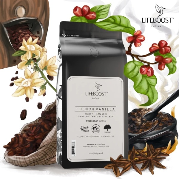 new Lifeboost French Vanilla coffee bean bag_LARGE