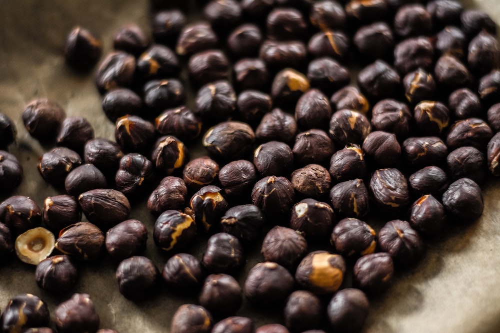 roasted hazelnuts