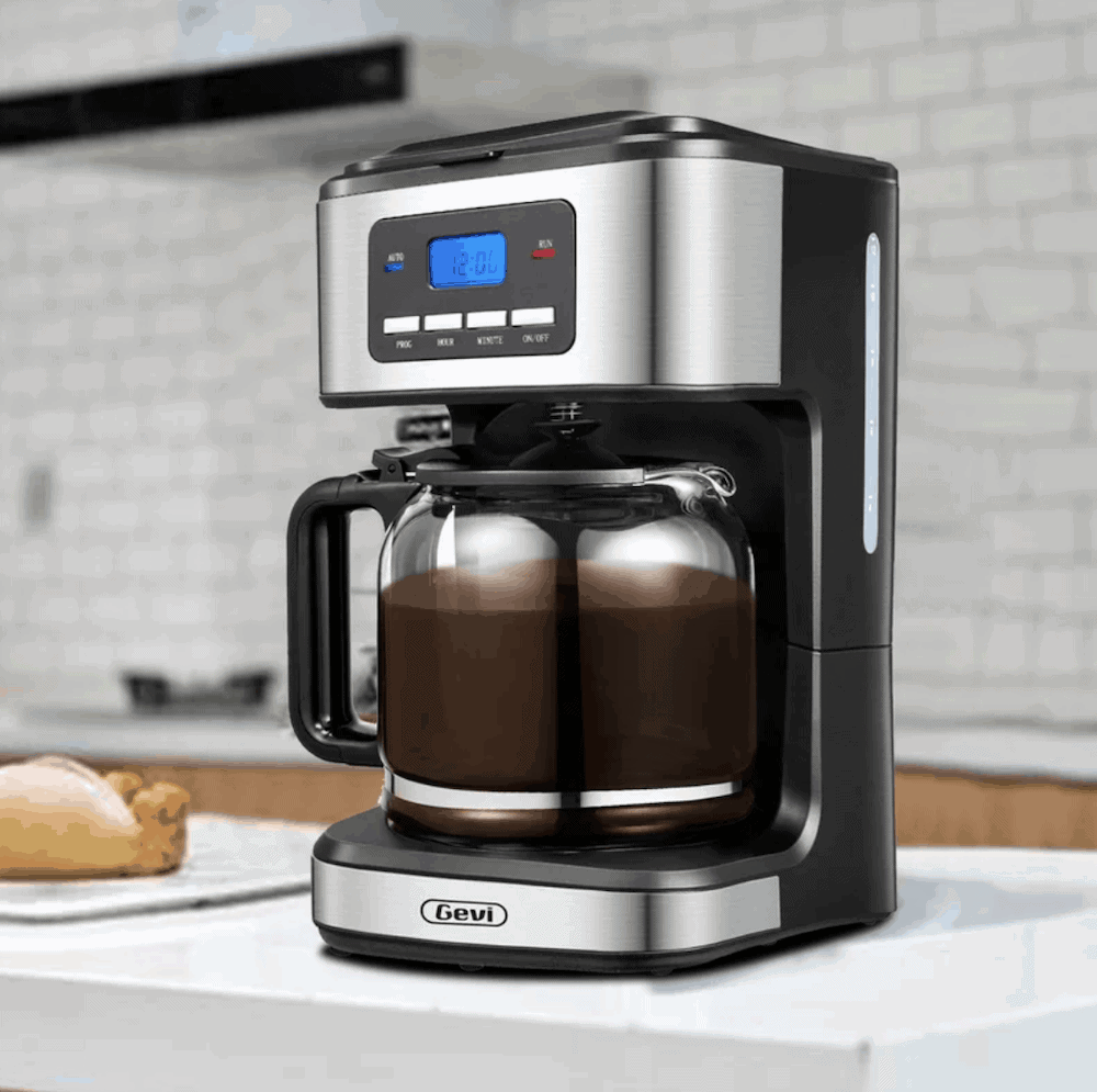 Gevi 12-Cup Programmable Coffee Maker