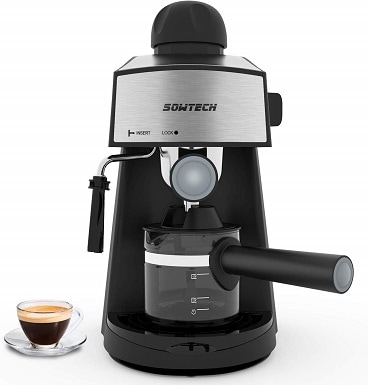 SOWTECH 3.5 Bar 4 Cup Espresso Maker
