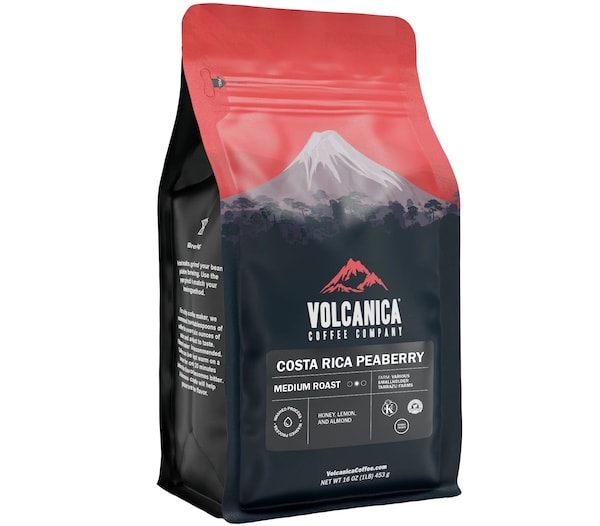 Volcanica Costa-Rica-Peaberry-coffee medium roast