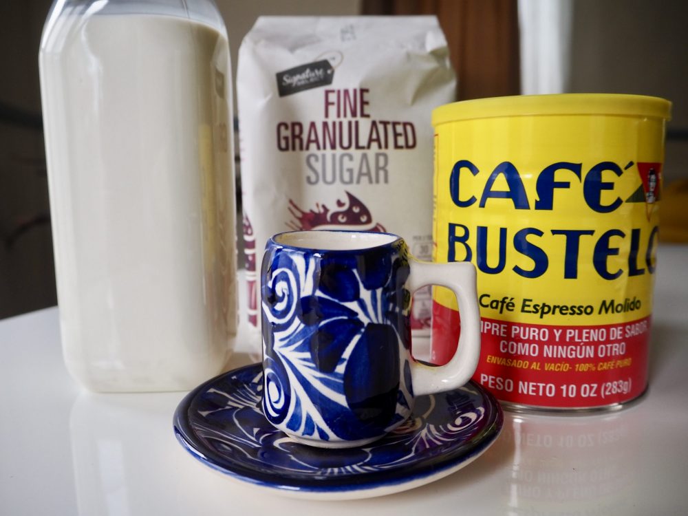 Cortadito ingredients