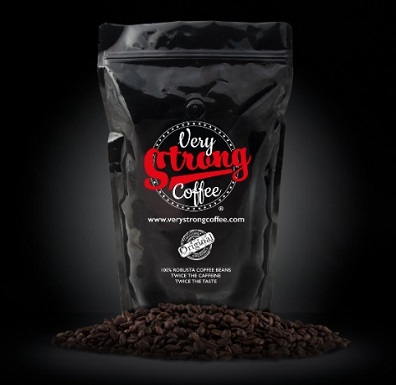 very strong coffee