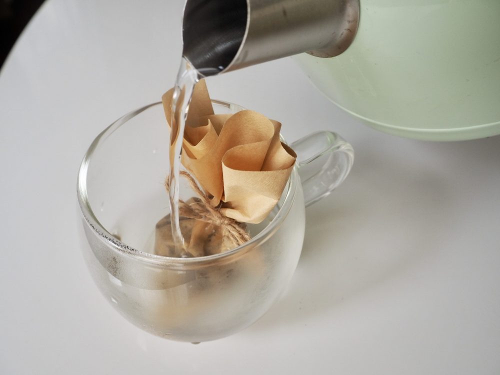 Homemade coffee bag