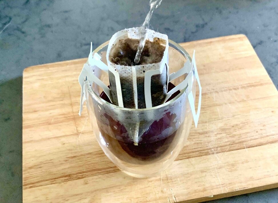 coffee filter bag method