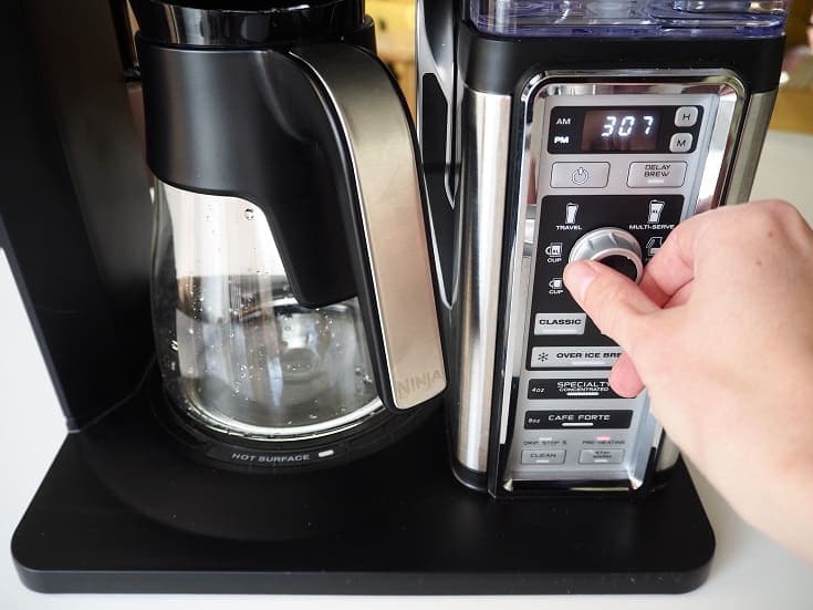 Check that your Ninja Coffee Bar is set up correctly