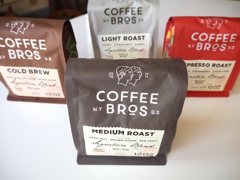 Coffee Bros. types of coffee