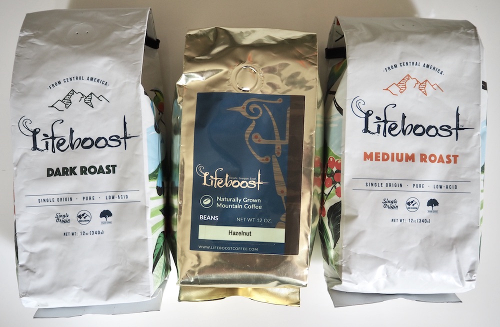 Lifeboost types of coffee