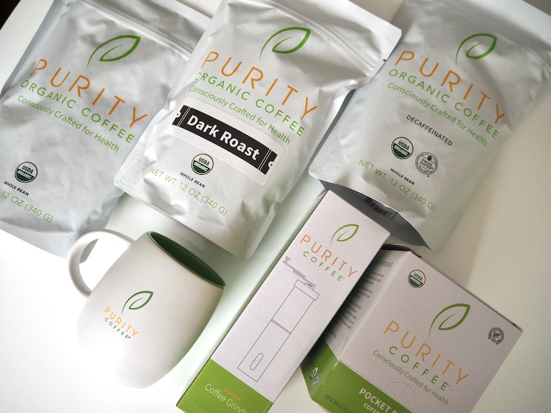Purity Coffee starter kit what's in the box