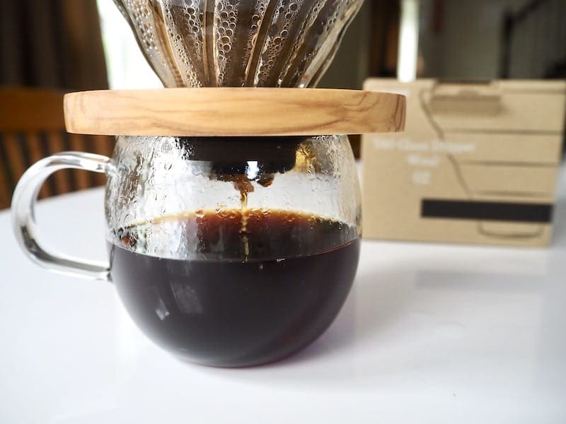 Hario V60 coffee taste test