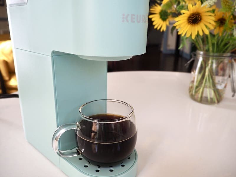 Keurig Mini brewed coffee