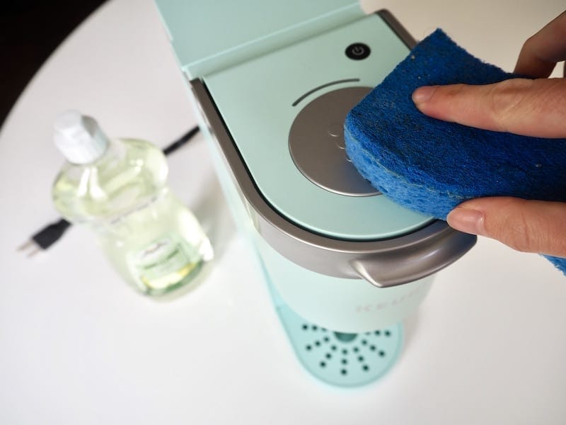 Wipe down the Keurig Mini