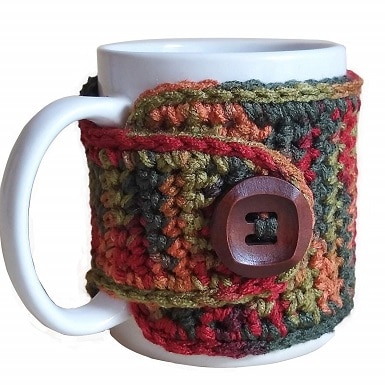 Fall Coffee Mug Cozy Sleeve