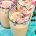 Iced Lavender Coffee latte