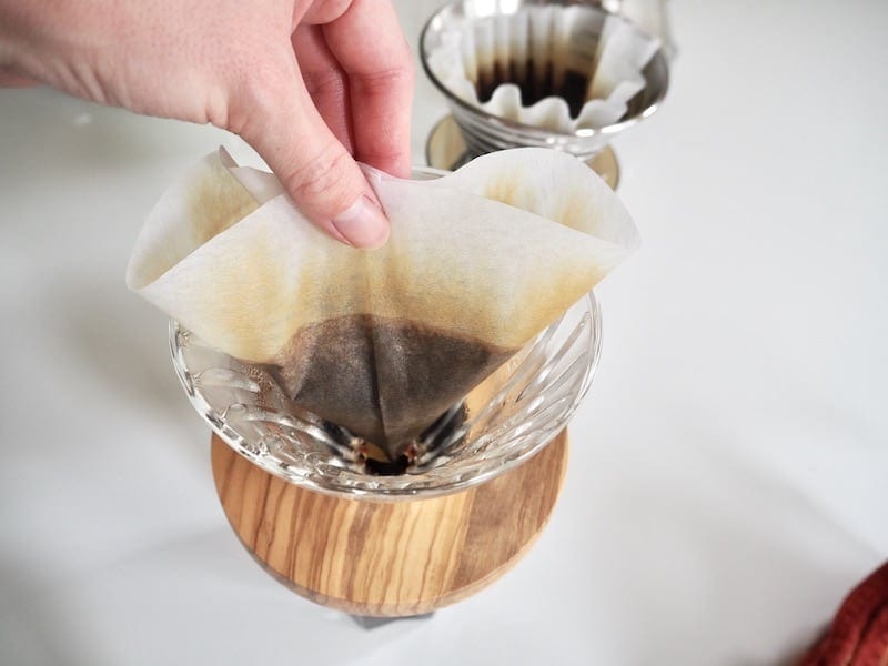 discard paper filter
