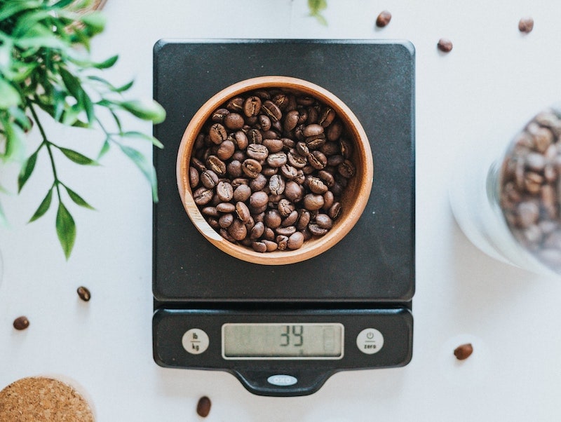 weigh coffee scale