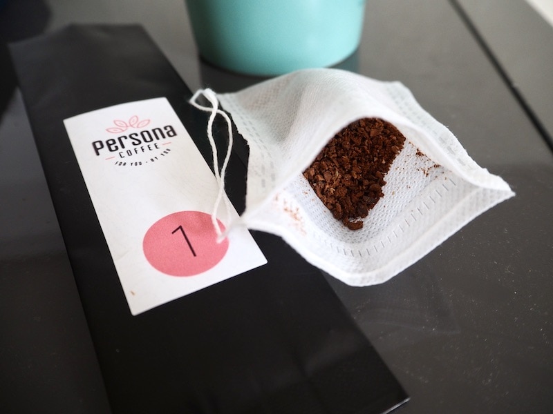 Persona Coffee tasting kit samples