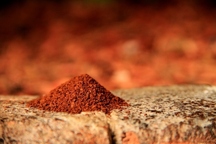 coffee grinds