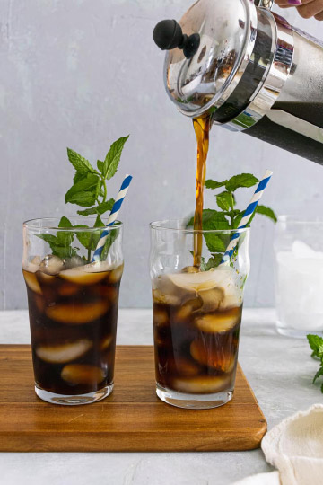 easy mint cold brew