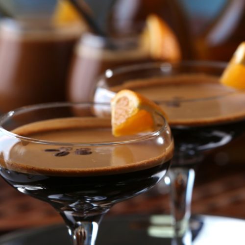 flaming spanish coffee cocktail