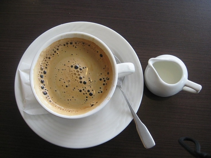 hazelnut cappuccino